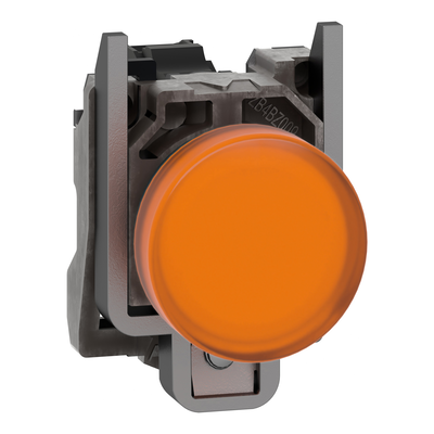 Lampada spia Ø22 - arancione - LED universale- 24Vac/dc