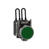 Pulsante di test lampada spia verde 110 120V- LED universale- Ø22