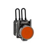 Pulsante di test lampada spia arancione 110 120V- Ø22