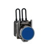 Pulsante di test lampada spia blu 24V- LED universaleØ22
