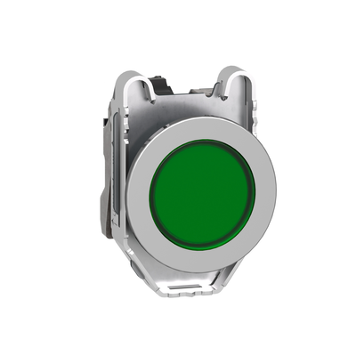 Lampada spia verde filopannello  LED universale 230 VAC- Ø30