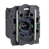 Corpo per pulsante luminoso Ø22 - base BA 9S 2NO