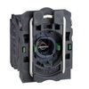 Corpo per pulsante luminoso Ø22 - base BA 9S 2NO