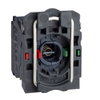 Corpo per pulsante luminoso Ø22 - base BA 9S 1NO+1NC