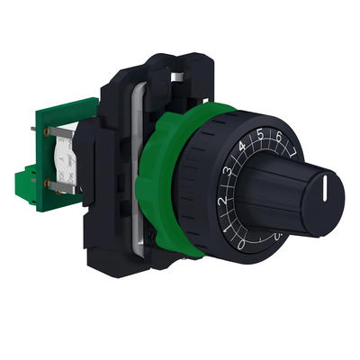 Potenziometro completo, Harmony XB5, plastica, Ø22, 2K2
