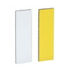 Etichetta neutra  Harmony XB4, Harmony XB5, 8 x 27mm porta Etichetta 30 x 40mm - lato bianco e giallo