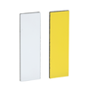 Etichetta neutra  Harmony XB4, Harmony XB5, 8 x 27mm porta Etichetta 30 x 40mm - lato bianco e giallo