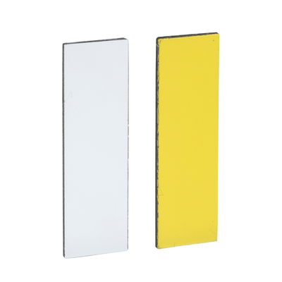 Etichetta neutra  Harmony XB4, Harmony XB5, 8 x 27mm porta Etichetta 30 x 40mm - lato bianco e giallo