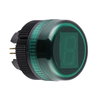 Testa per display numerico Ø22 -verde