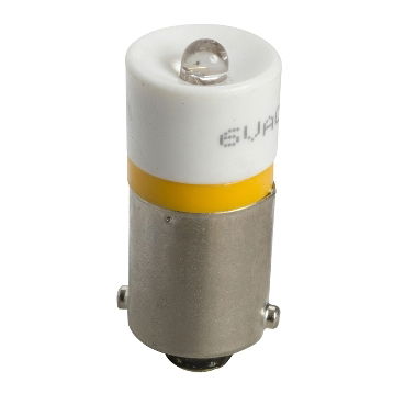 Lampadina LED gialla - BA 9S - 24 VAC CC – Immagine 2 di 4