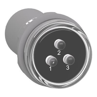 Lampada spia LED presenza fasi 400Vca - Ø30