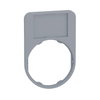 Porta etichetta 30X50 +etichetta