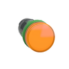 Lampada spia monoblocco arancio Ø22 con led integrato 24 V