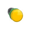 Lampada spia monoblocco gialla Ø22 con led integrato 24 V