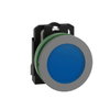 Lampada spia blu 24Vac/dc filopannello - Ø30 - LED universale - ghiera grigia - Ø30 - LED universale