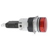 Lampada spia circolare Ø16 - IP65 - rossa - led integrato - 24V