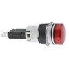 Lampada spia circolare Ø16 - IP65 - rossa - led integrato - 24V