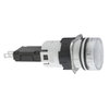 Lampada spia circolare Ø16 - IP65 - bianca - led integrato - 24V