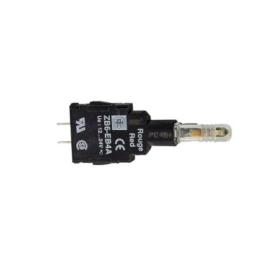 Corpo lampada spia - ZB6 - LED integrato bianco - 12-24 V – Immagine 2 di 3