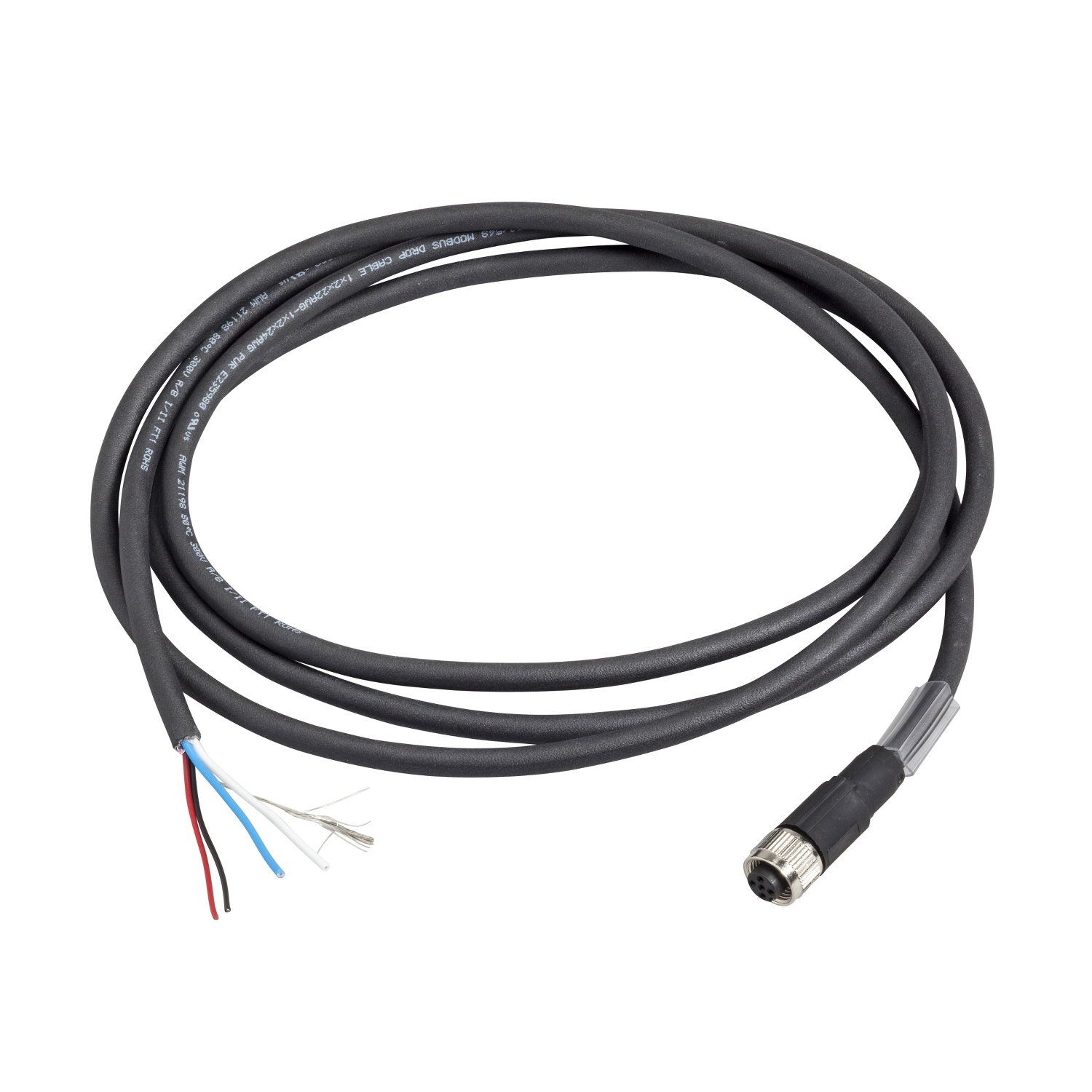 Cavo collegamento bus CANopen - dritto - connettore femmina M12-A - 1 m – Immagine 3 di 3