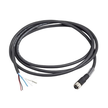 Cavo collegamento bus CANopen - dritto - connettore femmina M12-A - 1 m – Immagine 2 di 3