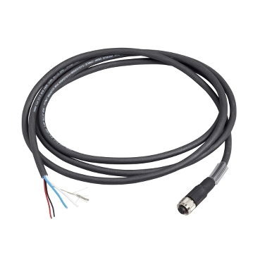Cavo CANopen daisy chain - angolato - M12-A - maschio-femmina - 2 m – Immagine 2 di 3