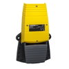 Interruttore a pedale singolo XPE-Y senza protezione plastica GIALLO-1NC+1NO