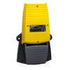 Interruttore a pedale singolo XPE-Y senza protezione plastica GIALLO-1NC+1NO