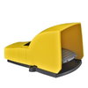 Interruttore a pedale singolo IP55 c/coperchio plastica GIALLO-2 NC + NO