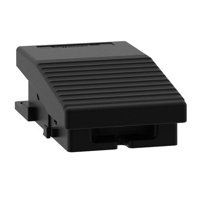 Interruttore a pedale, Harmony XPE, metallo, nero, IP66, senza copertura, 1 NC + 1 NA