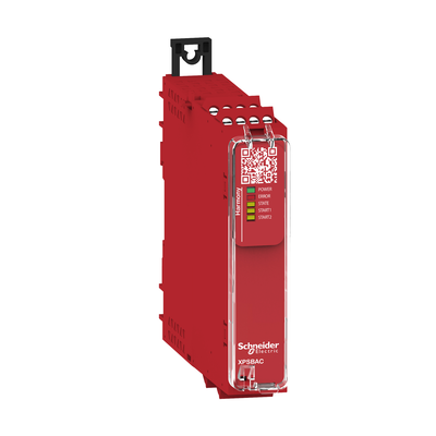 Modulo di sicurezza controllo emergenza e finecorsa, Harmony XPSB, 4NO + 1NC - 48-230 V, morsetti a vite