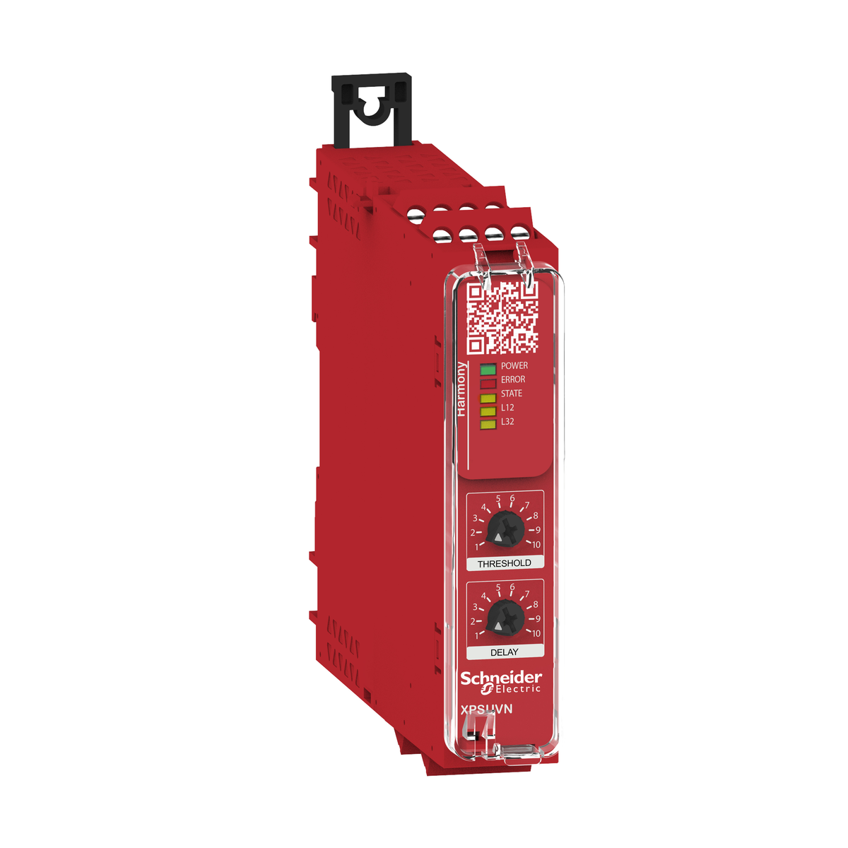 Modulo di sicurezza, Harmony XPS, controllo velocità nulla con temporizzazione, 48-240 V, morsetti a vite