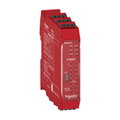 CPU di sicurezza con connettore posteriore, Modicon XPSMCM, 8 ingressi + 4 uscite digitali a singolo canale SIL3, morsetti a molla