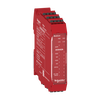 Modulo espansione di sicurezza, Modicon XPSMCM, 4 uscite digitali - 2A singolo canale SIL3, morsetti a molla