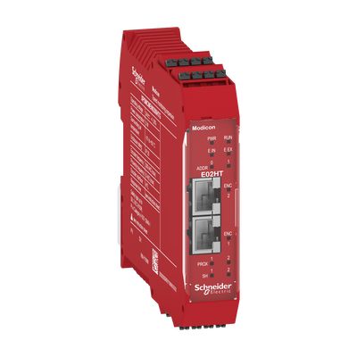 Modulo espansione di sicurezza, Modicon XPSMCM, 2 ingressi encoder HTL, morsetti a molla