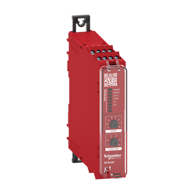 Modulo di sicurezza multifunzione  2 ingressi, Harmony XPSU, 3NO + uscita diagnostica smart - 48-230 V, morsetti a vite