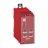 Modulo di sicurezza multifunzione  2 ingressi, Harmony XPSU, 3NO + 3NO temp. + uscita diagnostica smart - 24 V, morsetti a vite