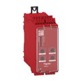 Modulo di sicurezza multifunzione  2 ingressi, Harmony XPSU, 3NO + 3NO temp. + uscita diagnostica smart - 48-230 V, morsetti a molla