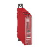 Modulo di sicurezza multifunzione  4 ingressi, c.due mani, Harmony XPSU, 2NO  + uscita diagnostica smart - 24 V, morsetti a vite