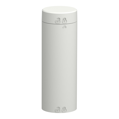 Base Module, Harmony XV4, Ø40mm Modular Tower Light, 100-240V AC, 120V DC, blinking base only w/o adapter, Cover Included, White Body Color