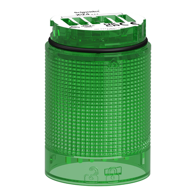 Elemento luminoso, Harmony XV4, colonna luminosa modulare Ø40mm, verde, fissa