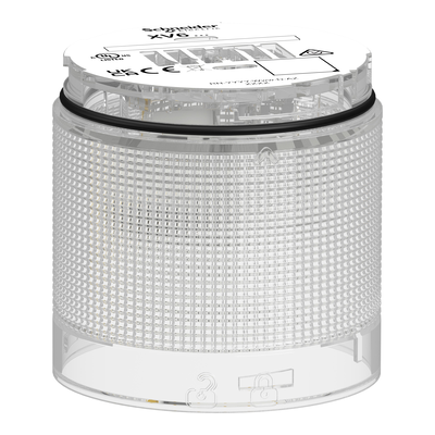 Elemento luminoso, Harmony XV6, colonna luminosa modulare Ø60mm, bianco, fissa