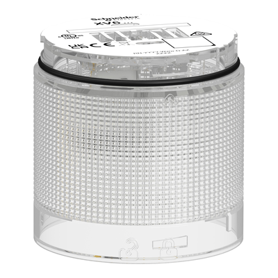 Elemento luminoso, Harmony XV6, colonna luminosa modulare Ø60mm, bianco, lampeggiante
