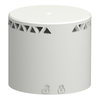 Elemento sonoro, Harmony XV6, colonna luminosa modulare Ø60mm, 8 toni, corpo bianco