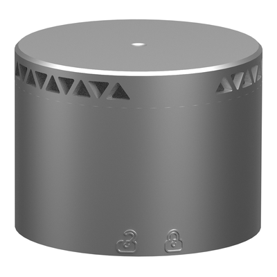 Elemento sonoro, Harmony XVB7 colonna luminosa modulare, Ø70mm, 2 toni, argento