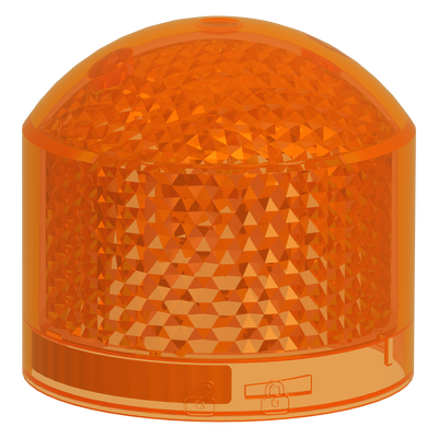 Elemento singolo, Harmony XVB7, arancione, Ø70mm, lente fissa a colori