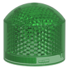 Elemento singolo, Harmony XVB7, verde, Ø70mm, luce lampeggiante