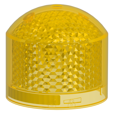 Elemento singolo, Harmony XVB7, giallo, Ø70mm, luce lampeggiante
