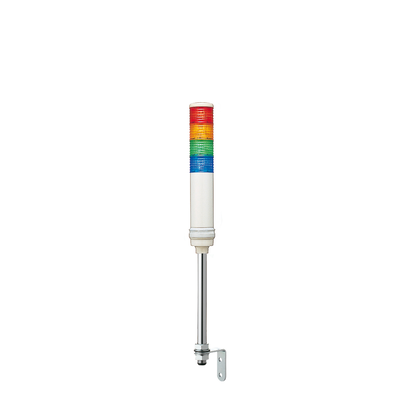 Harmony XVC, Colonna luminosa monoblocco precablata, plastica, rosso arancione verde blu, Ø60, montaggio su tubo, luce fissa, IP23, 100...240 V AC