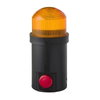 Colonna luminosa MINIATURA arancio XVD - BASE BA 15D - 230V MAX - IP 40
